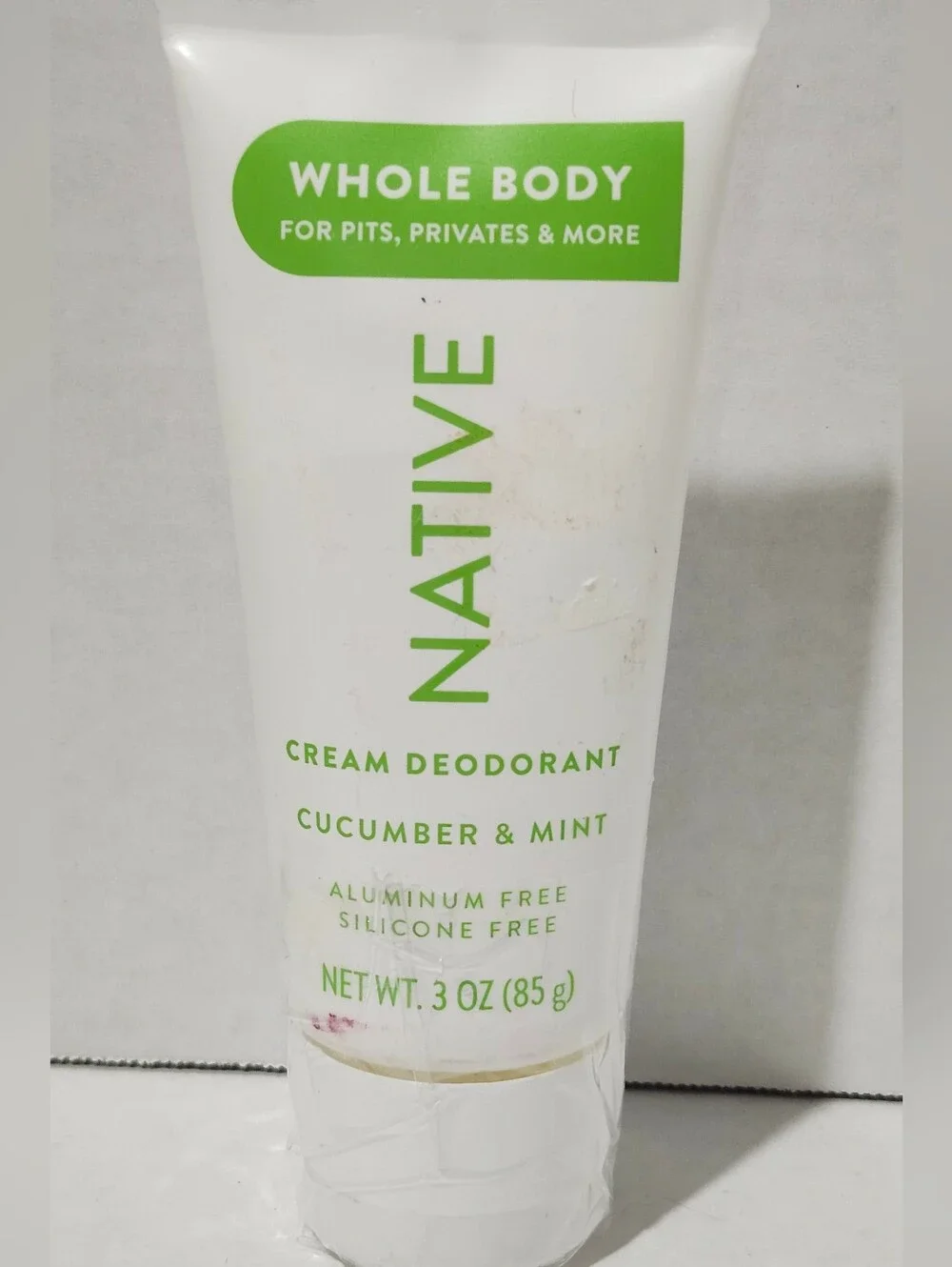 Native Cucumber & Mint Cream Deodorant 3 Oz